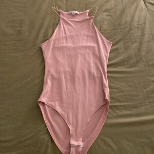 Gaze bodysuit. Size XS. Light pink.